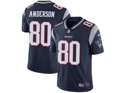 Limited Men's Stephen Anderson New England Patriots Nike Team Color Vapor Untouchable Jersey - Navy