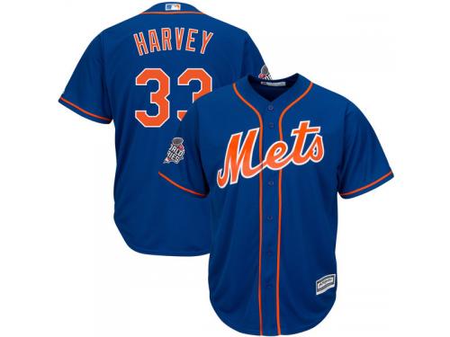 Matt Harvey New York Mets Majestic World Series Replica Cool Base Jersey - Royal