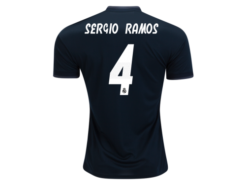 Men Sergio Ramos Real Madrid 18/19 Away Jersey by adidas