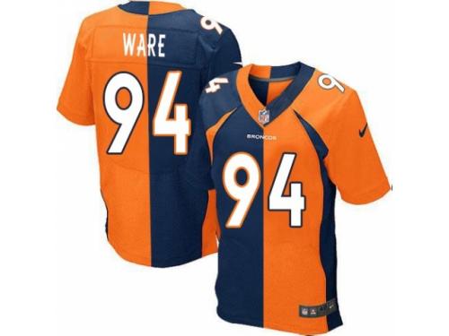 Men's Nike Denver Broncos #94 DeMarcus Ware Elite Team Alternate Two Tone NFL Jersey