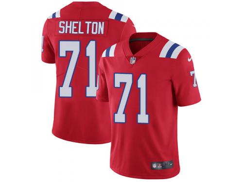 Nike Danny Shelton Limited Red Alternate Youth Jersey - NFL New England Patriots #71 Vapor Untouchable