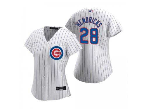 Women's Chicago Cubs Kyle Hendricks Nike White 2020 Home Jersey