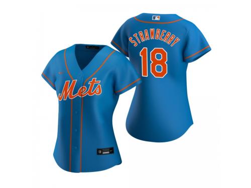 Women's New York Mets Darryl Strawberry Nike Royal 2020 Alternate Jersey