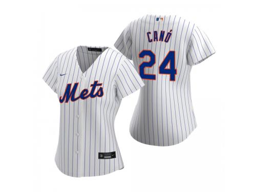 Women's New York Mets Robinson Cano Nike White 2020 Home Jersey