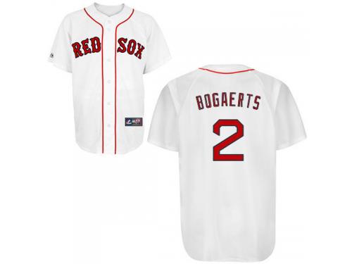 Xander Bogaerts Boston Red Sox #2 Majestic Replica Jersey - White