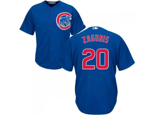 Youth Chicago Cubs Majestic Royal Cool Base #20 Mark Zagunis Jersey