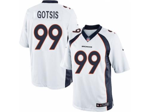 Youth Nike Denver Broncos #99 Adam Gotsis White NFL Jersey