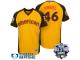 2016 MLB All-Star American Boston Red Sox Craig Kimbrel #46 Yellow Run Derby Cool Base Jersey