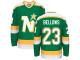 #23 Authentic Brian Bellows Green CCM NHL Men's Jersey Throwback Dallas Stars