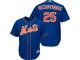 #25  Adeiny Hechavarria Men's Royal Blue Baseball Jersey - Alternate Home New York Mets Cool Base