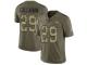 #29 Limited Bryce Callahan Olive Camo Football Men's Jersey Denver Broncos 2017 Salute to Service