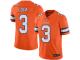 #3 Limited Drew Lock Orange Football Men's Jersey Denver Broncos Rush Vapor Untouchable