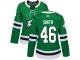 #46 Authentic Gemel Smith Green Adidas NHL Home Women's Jersey Dallas Stars