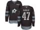 #47 Authentic Alexander Radulov Black Adidas NHL Men's Jersey Dallas Stars 1917-2017 100th Anniversary