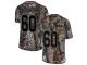 #60 Limited Connor McGovern Camo Football Men's Jersey Denver Broncos Rush Realtree