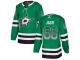#68 Authentic Jaromir Jagr Green Adidas NHL Men's Jersey Dallas Stars Drift Fashion