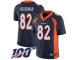 #82 Limited Jeff Heuerman Navy Blue Football Alternate Youth Jersey Denver Broncos Vapor Untouchable 100th Season