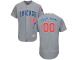 Chicago Cubs Majestic Flexbase Authentic Collection Custom Jersey - Gray