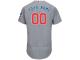 Chicago Cubs Majestic Flexbase Authentic Collection Custom Jersey - Gray