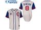 Cream Andre Dawson Men #8 Majestic MLB Chicago Cubs 1942 Turn Back The Clock Jersey