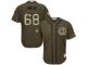 Cubs #68 Jorge Soler Green Salute to Service Stitched Baseball Jersey