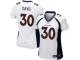 Denver Broncos Terrell Davis Women's Road Jersey - White Nike NFL #30 Game