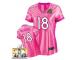 Elite Peyton Manning WoMen Jersey - Denver Broncos #18 New Be Luvd Pink Super Bowl 50 Bound Nike NFL