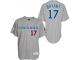 Grey Kris Bryant Men #17 Majestic MLB Chicago Cubs 1990 Turn Back The Clock Jersey