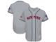 Independence Day Men New York Mets Gray 2017 Stars & Stripes Flex Base Team Jersey