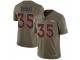Limited Men's Dymonte Thomas Denver Broncos Nike 2017 Salute to Service Jersey - Green