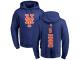 Men #9 Brandon Nimmo Royal Blue Baseball - Backer New York Mets Pullover Hoodie