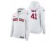 Men Boston Red Sox Chris Sale Nike White Home Hoodie