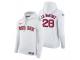 Men Boston Red Sox J.D. Martinez Nike White Home Hoodie