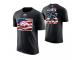 Men Denver Broncos Devontae Booker #23 Stars and Stripes 2018 Independence Day American Flag T-Shirt