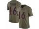 Men Nike Denver Broncos #16 Bennie Fowler Limited Olive 2017 Salute to Service NFL Jersey