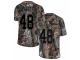 Men Nike Denver Broncos #48 Shaquil Barrett Limited Camo Rush Realtree NFL Jersey