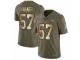 Men Nike Denver Broncos #57 Demarcus Walker Limited Olive/Gold 2017 Salute to Service NFL Jersey