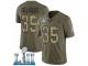 Men Nike New England Patriots #35 Mike Gillislee Limited Olive/Camo 2017 Salute to Service Super Bowl LII NFL Jersey