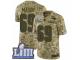 Men Nike New England Patriots #69 Shaq Mason Limited Camo 2018 Salute to Service Super Bowl LIII Bound NFL Jersey