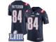 Men Nike New England Patriots #84 Cordarrelle Patterson Limited Navy Blue Rush Vapor Untouchable Super Bowl LIII Bound NFL Jersey