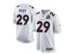 Men Nike NFL Denver Broncos #29 Bradley Roby Super Bowl 50 Game White Jersey