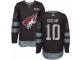 Men's Adidas Arizona Coyotes #10 Anthony Duclair Premier Black 1917-2017 100th Anniversary NHL Jersey