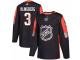 Men's Adidas Dallas Stars #3 John Klingberg Authentic Black 2018 All-Star Central Division NHL Jersey