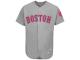 Men's Boston Red Sox Majestic Gray Road 2016 Mother's Day Flex Base Team Jersey
