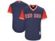 Men's Boston Red Sox Majestic Navy 2017 Players Weekend Team Jersey
