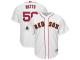 Men's Boston Red Sox Mookie Betts Majestic White 2019 Gold Program Cool Base Player Jersey