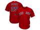 Men's Boston Red Sox Steve Pearce Majestic Scarlet 2018 World Series Champions Team Logo Player Jersey