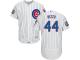Men's Chicago Cubs #44 Anthony Rizzo Majestic White 2016 World Series Bound Home Flex Base Authentic Jersey