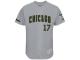 Men's Chicago Cubs Kris Bryant Majestic Gray 2017 Memorial Day Authentic Collection Flex Base Player Jersey