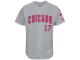Men's Chicago Cubs Kris Bryant Majestic Gray Mother's Day Flex Base Jersey
